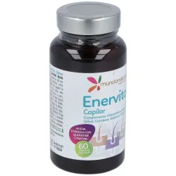 Mundo natural enervital capilar 60 caps | Farmacia Barata