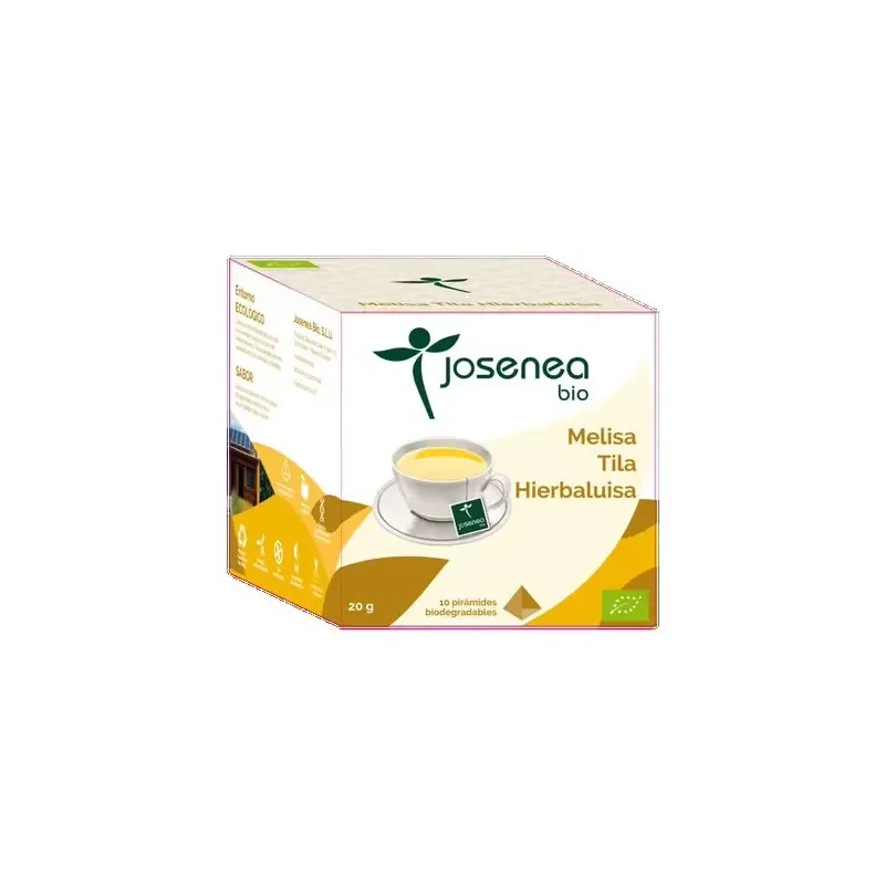 Melisa-tila-hierbaluisa 10piramides ensobradas bio | Farmacia Barata