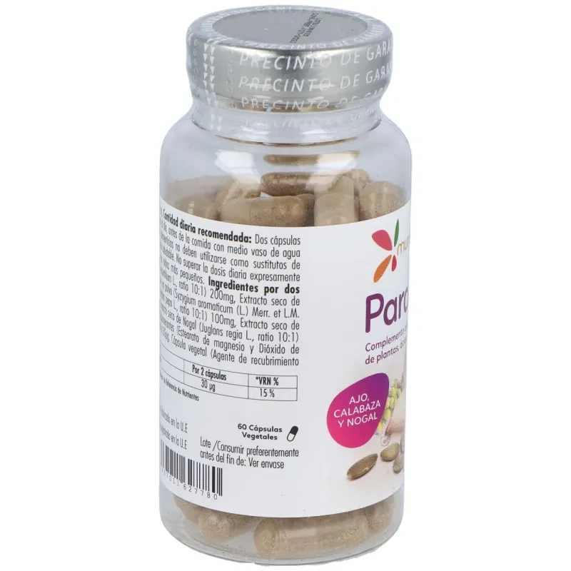 Mundonatural parasifin 60caps | Farmacia Barata