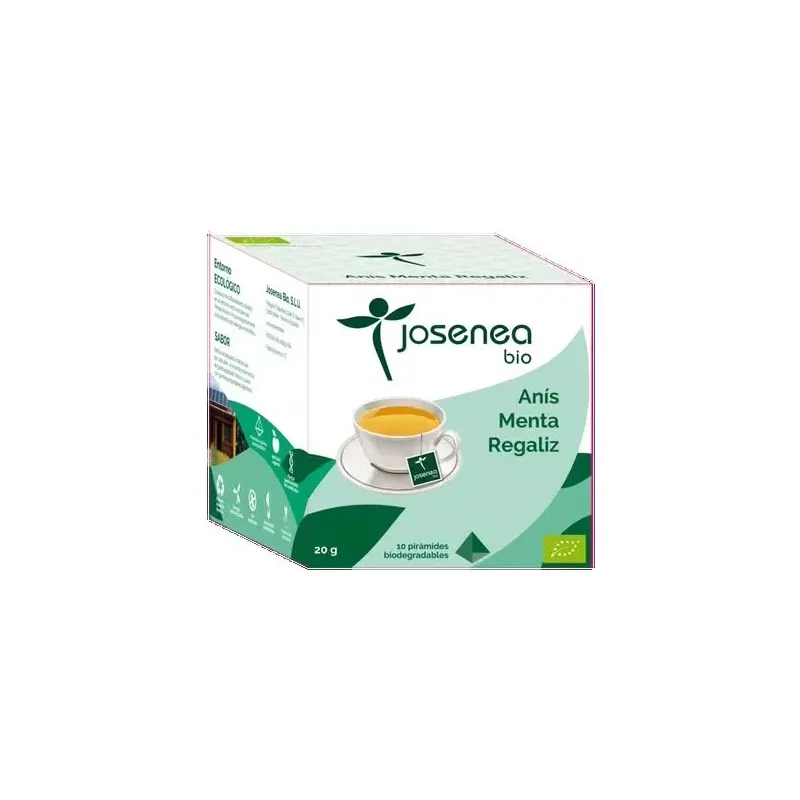 Anis-menta-regaliz 10piramides ensobradas bio | Farmacia Barata