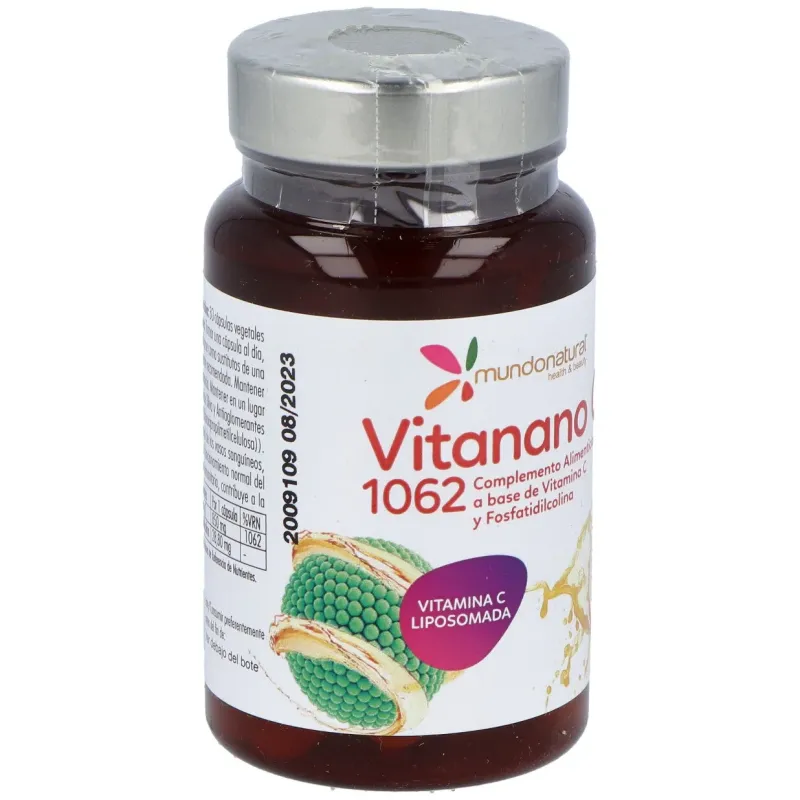 Mundonatural vitanano c 1062 liposomada 30caps | Farmacia Barata