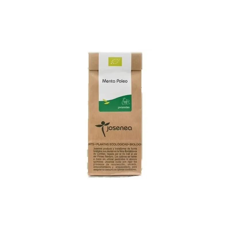 Josenea menta poleo bio 10 pirámides | Farmacia Barata
