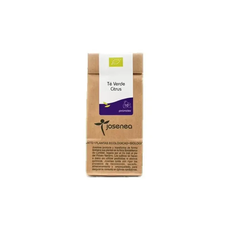 Josenea te verde citrus 10 piramides bio | Farmacia Barata
