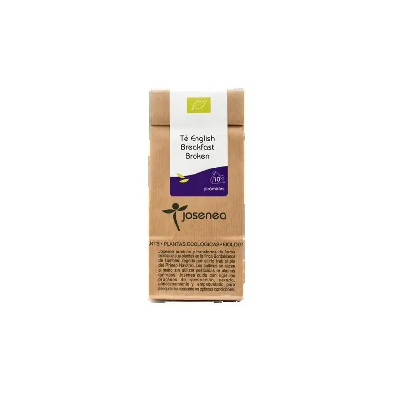 Josenea té english breakfast broken bio 10uds | Farmacia Barata