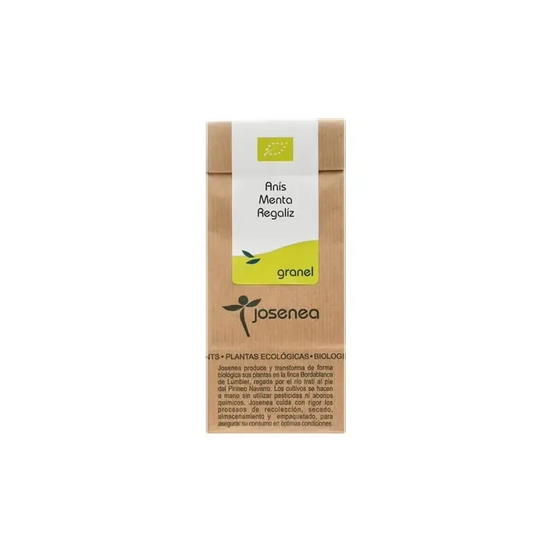 Josenea anís menta regaliz bio a granel 50g | Farmacia Barata