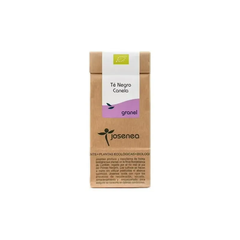 Josenea té negro canela bio a granel 50g | Farmacia Barata