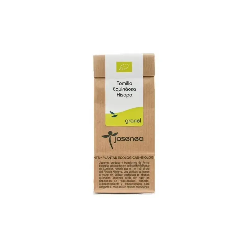 Josenea tomillo equinácea hisopo granel 50 gr | Farmacia Barata