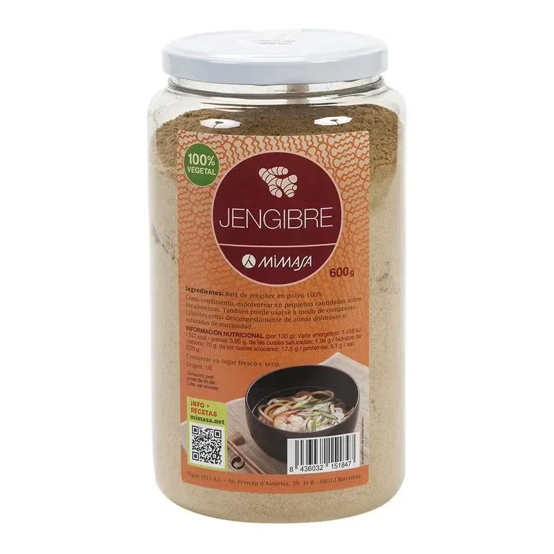 Mimasa jengibre en polvo 600g | Farmacia Barata Mimasa jengibre en polvo 600g | Farmacia Barata
