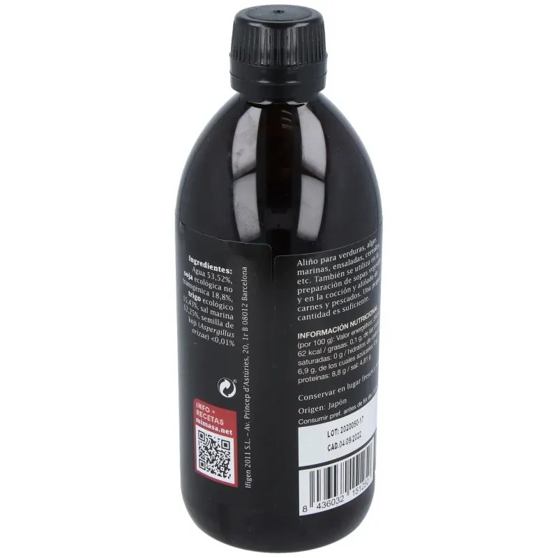 Salsa de soja tamari-shoyu 500ml. bio | Farmacia Barata