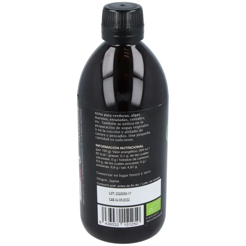 Salsa de soja tamari-shoyu 500ml. bio | Farmacia Barata