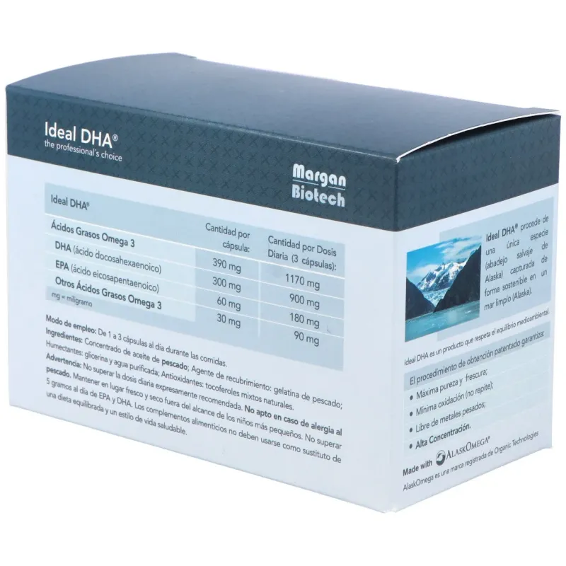 Margan ideal dha 90caps | Farmacia Barata