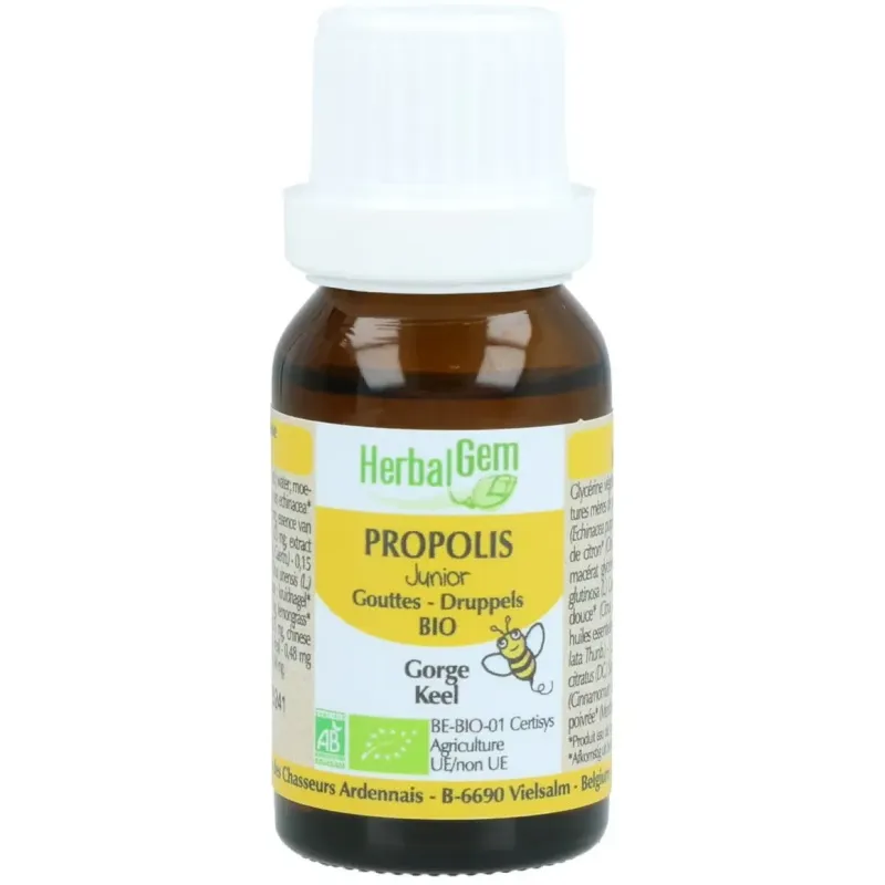 Herbalgem propóleo junior jarabe bio 15ml | Farmacia Barata Herbalgem propóleo junior jarabe bio 15ml | Farmacia Barata