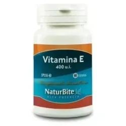 Naturbite vitamina e 400ui natural 60caps