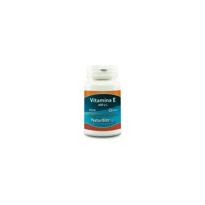 Naturbite vitamina e 400ui natural 60caps | Farmacia Barata