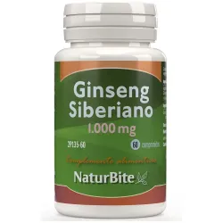 Naturbite ginseng siberiano 1.000mg 60tab