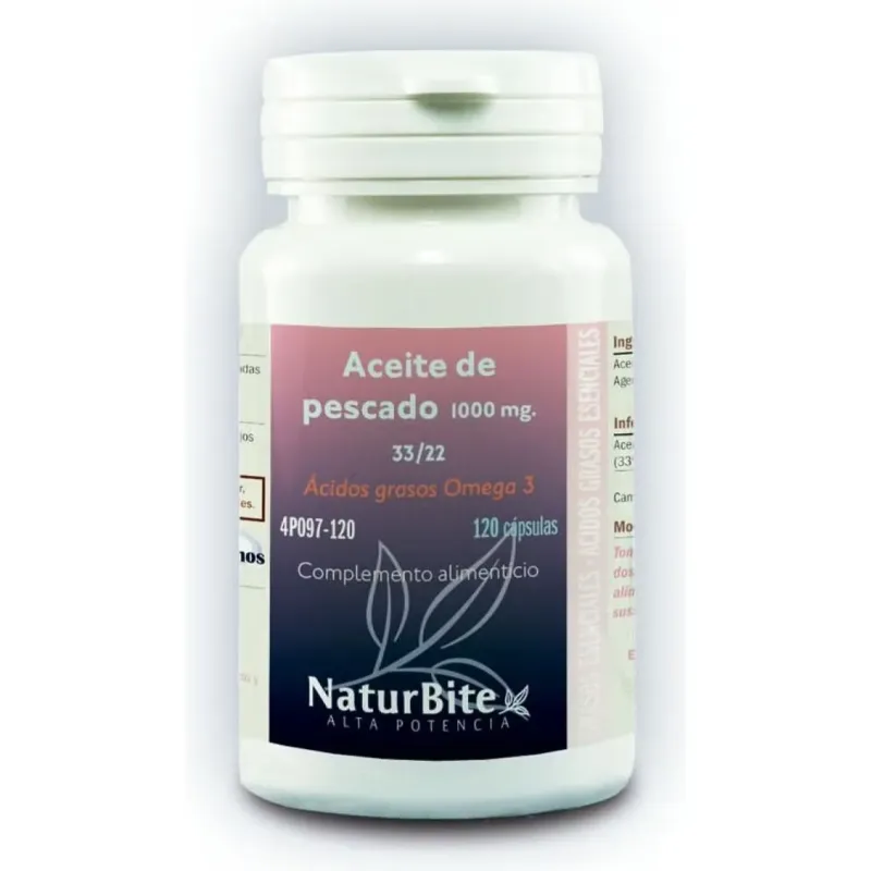 Naturbite aceite de pescado 1000mg 60caps | Farmacia Barata Naturbite aceite de pescado 1000mg 60caps | Farmacia Barata