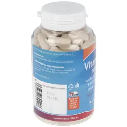 Naturbite vitamina c con rosa mosqueta 20mg 180caps | Farmacia Barata