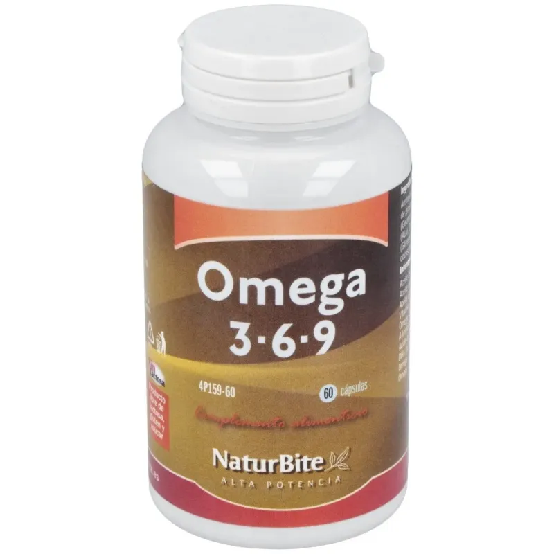 Naturbite omega 3_6_9 60caps | Farmacia Barata