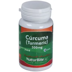 Naturbite turmeric curcuma 500mg 60caps