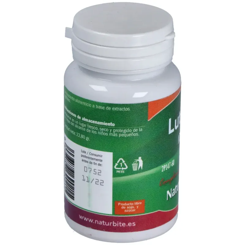 Naturbite luteina 10mg 60 caps | Farmacia Barata