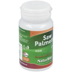 Naturbite saw palmetto 1000mg 60caps | Farmacia Barata