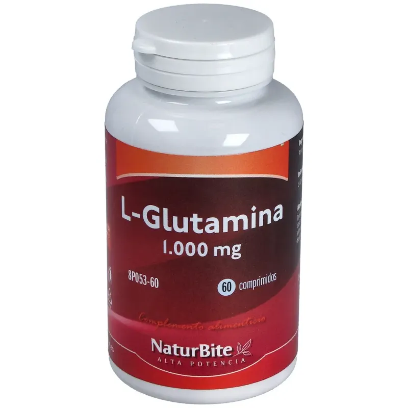 Naturbite l.glutamina 1000mg 60caps | Farmacia Barata Naturbite l.glutamina 1000mg 60caps | Farmacia Barata