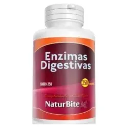 Naturbite enzimas digestivas 250comp
