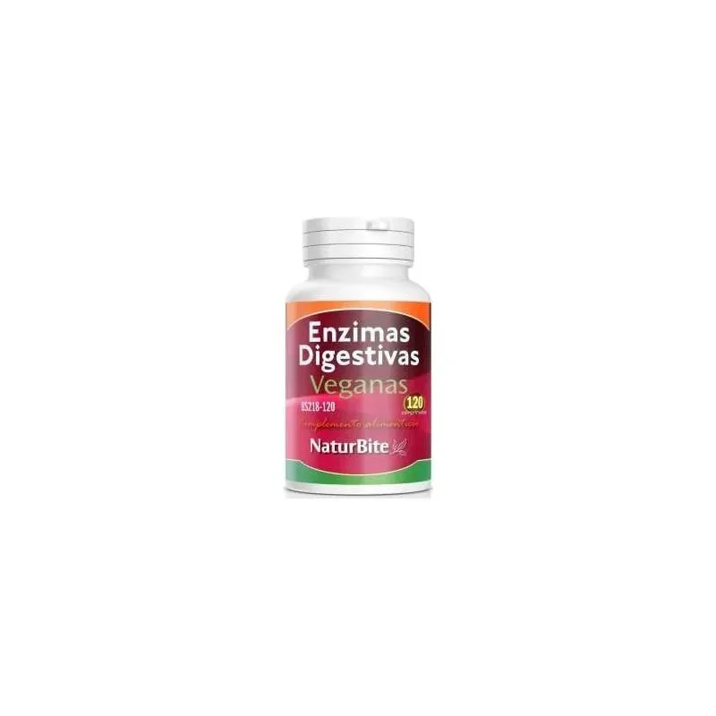 Naturbite enzimas digestivas 120comp | Farmacia Barata
