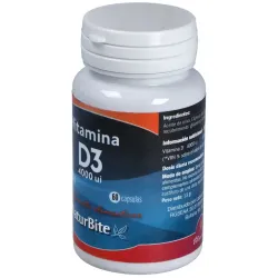 Naturbite vitamina d3 4000 ui 60caps | Farmacia Barata Naturbite vitamina d3 4000 ui 60caps | Farmacia Barata