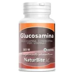 Naturbite glucosamina condroitin msm vit c 60comp