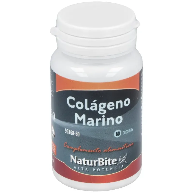 Naturbite colageno marino 400mg 60caps | Farmacia Barata
