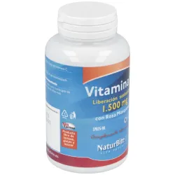 Vitamina c 1500mg. con rosa mosqueta lib.s 90comp. | Farmacia Barata