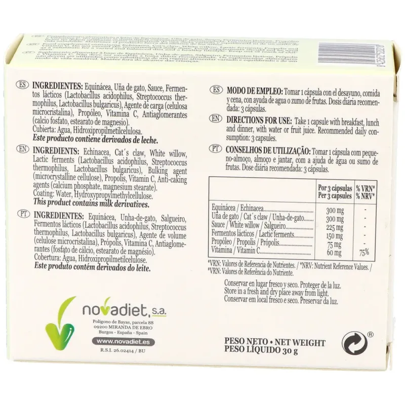 Novadiet echidiet 60 cápsulas | Farmacia Barata