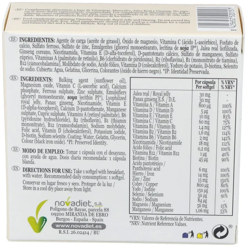 Novadiet vitalmas multi 30 cap | Farmacia Barata Novadiet vitalmas multi 30 cap | Farmacia Barata