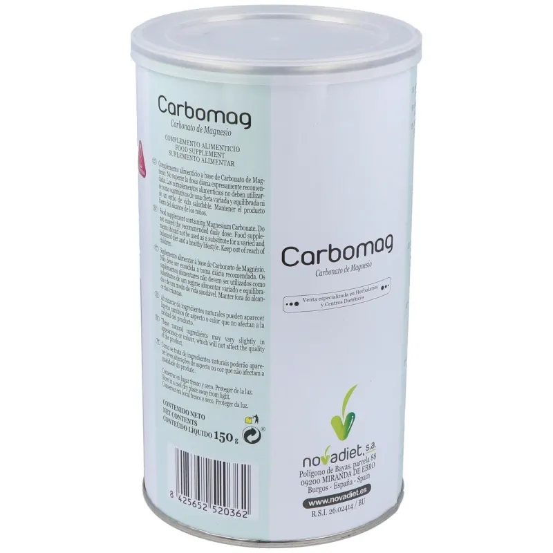 Carbomag carbonato de magnesio 150gr. | Farmacia Barata