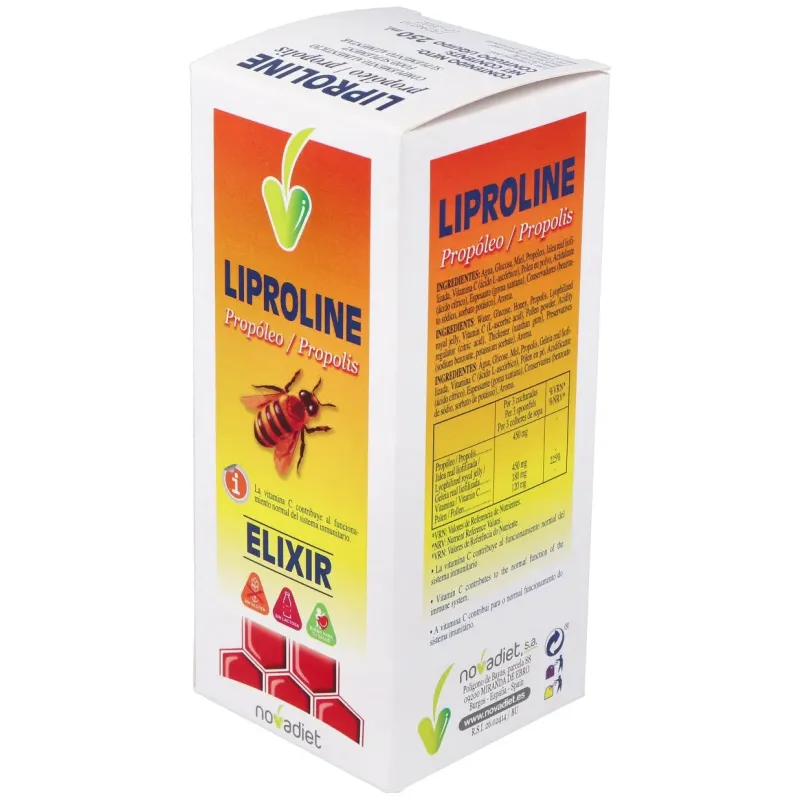 Liproline elixir propoleo 250ml. | Farmacia Barata