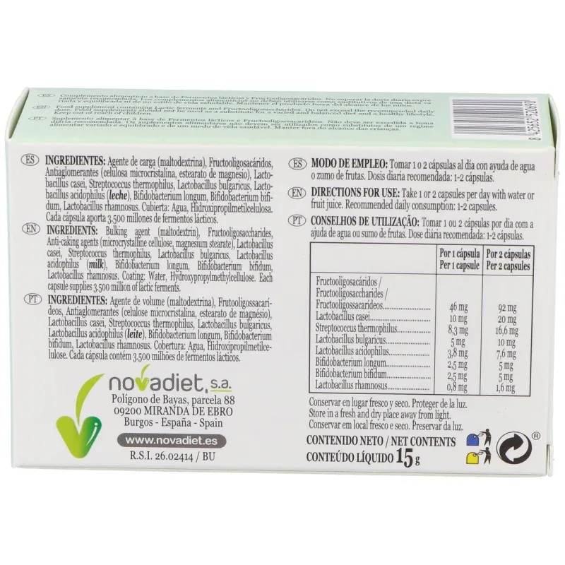Novadiet novacilus 30 cap | Farmacia Barata Novadiet novacilus 30 cap | Farmacia Barata