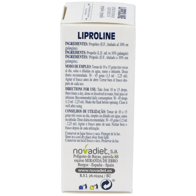 Novadiet liproline ext fluido 30 ml | Farmacia Barata