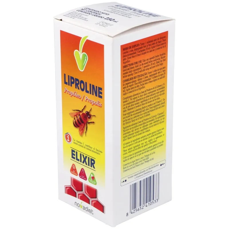Liproline elixir propoleo 250ml. | Farmacia Barata