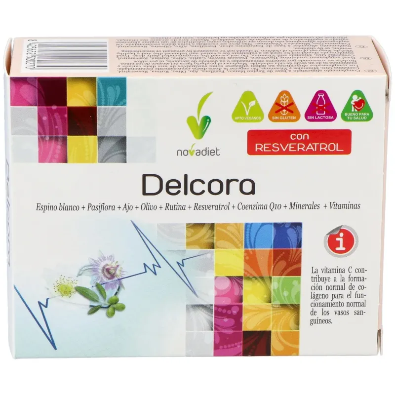 Novadiet delcora 60 cápsulas | Farmacia Barata