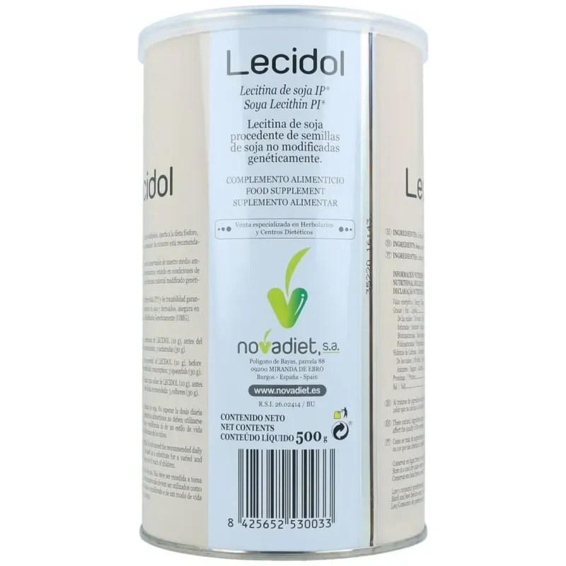 Novadiet lecidol bote de 500 g. | Farmacia Barata Novadiet lecidol bote de 500 g. | Farmacia Barata