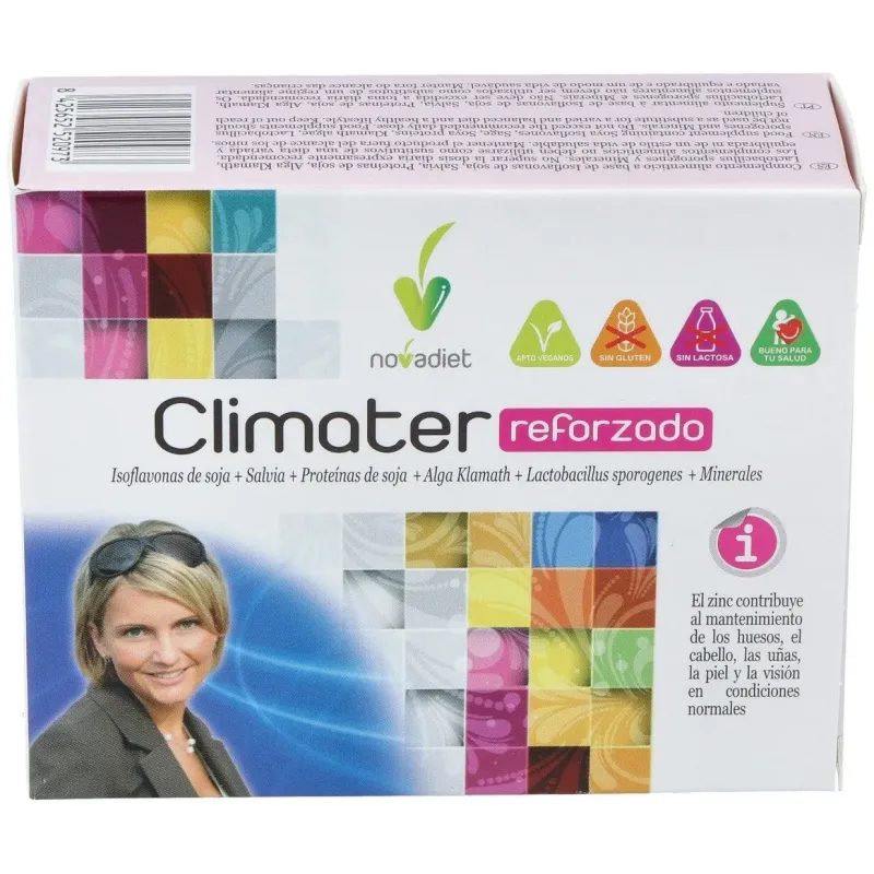 Novadiet climater reforzado 60 caps | Farmacia Barata