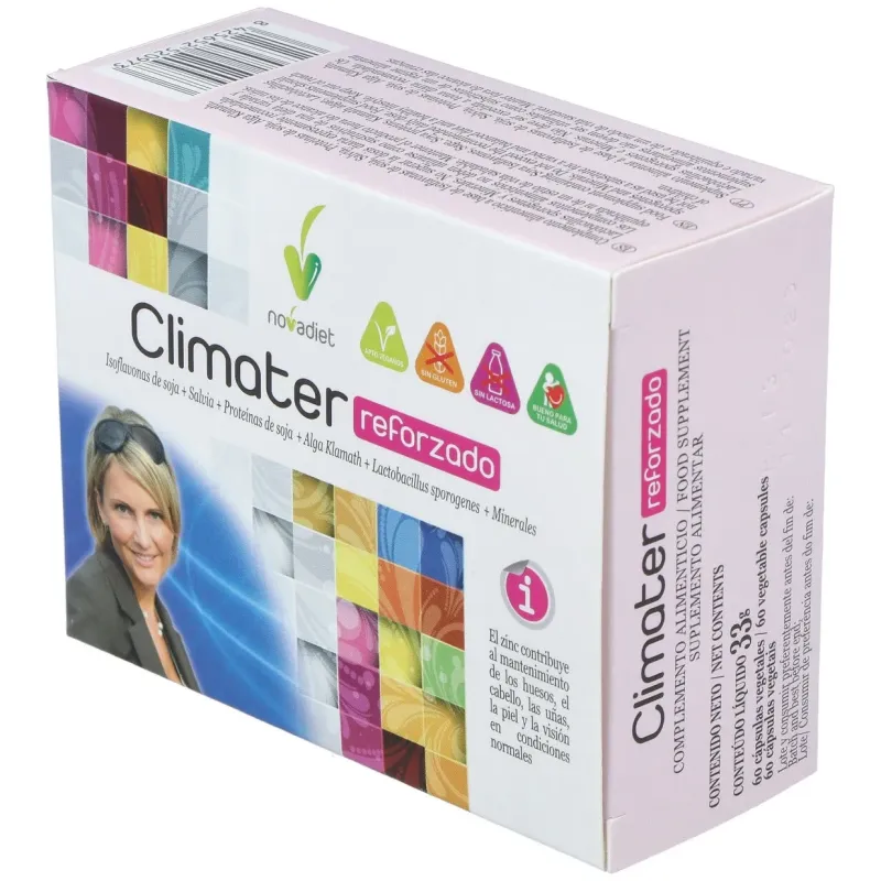 Novadiet climater reforzado 60 caps | Farmacia Barata