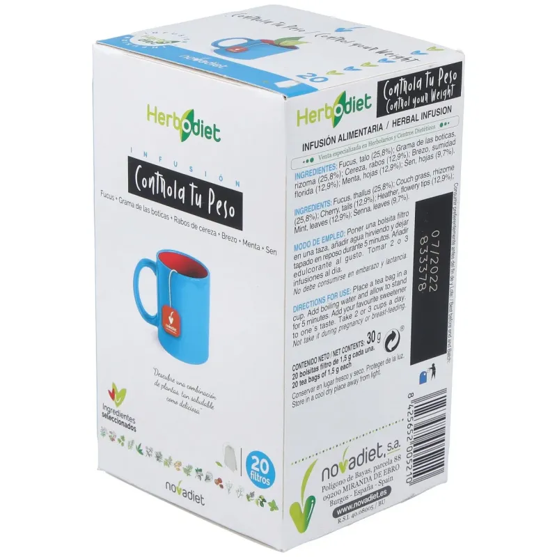 Herbodiet inf. controla tu peso 20filtros | Farmacia Barata Herbodiet inf. controla tu peso 20filtros | Farmacia Barata