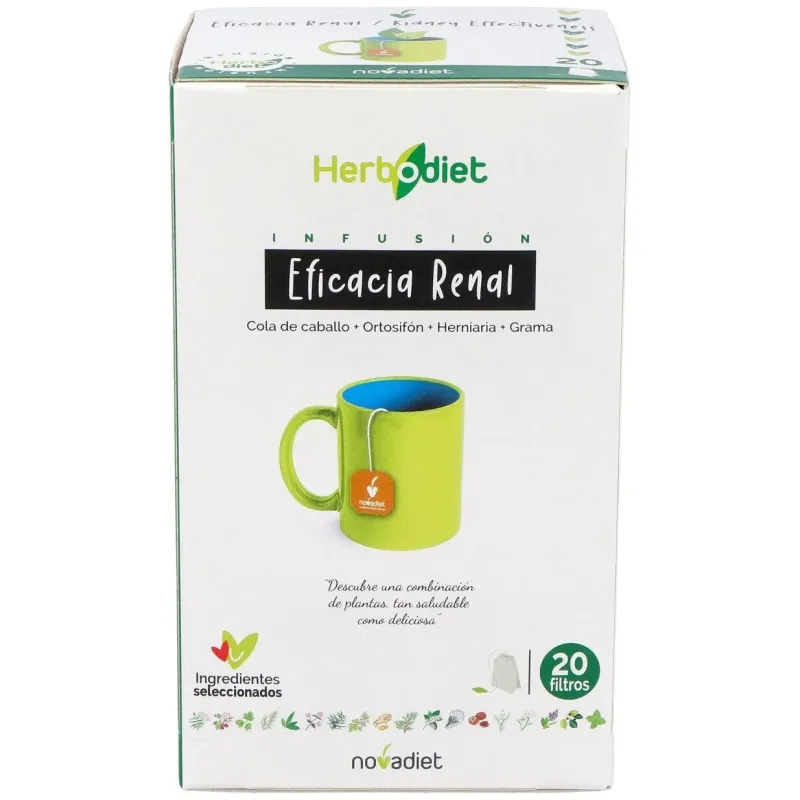 Herbodiet herbodiet eficacia renal 20 bolsitas filtro | Farmacia Barata