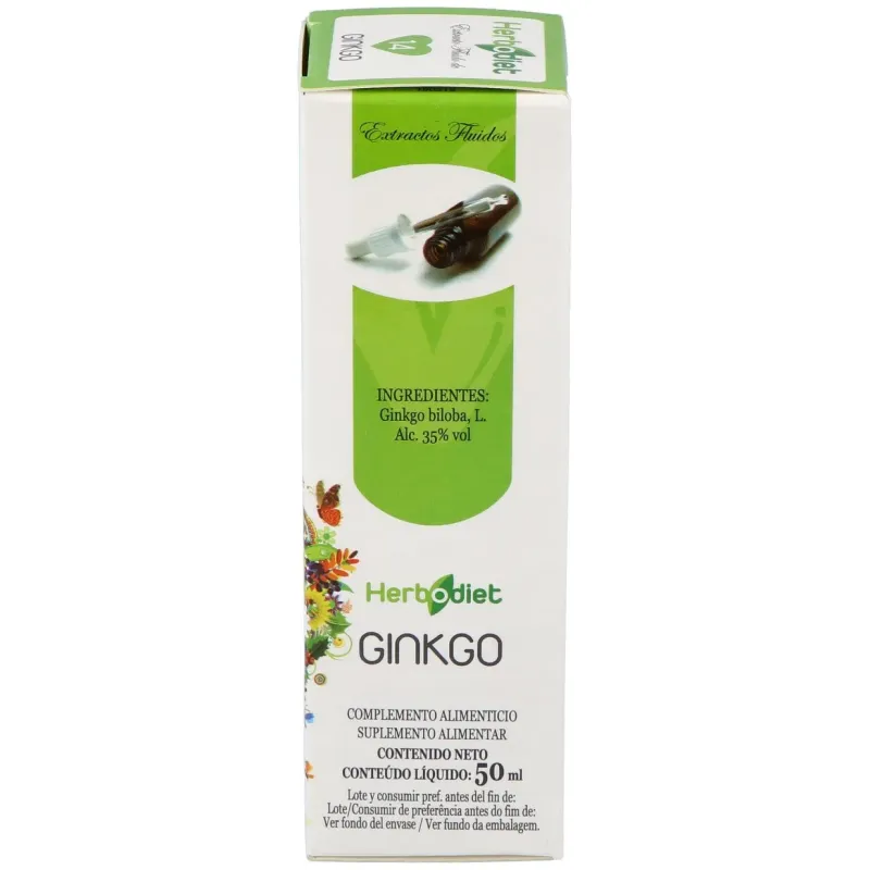 Herbodiet ext.fluido ginkgo biloba 50ml. | Farmacia Barata