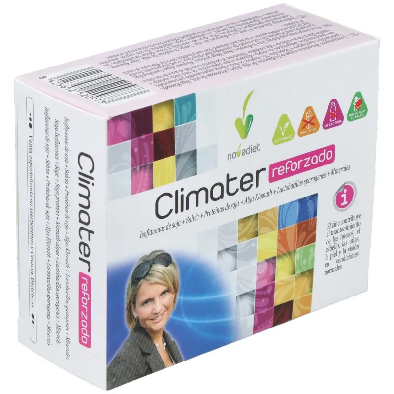 Novadiet climater reforzado 60 caps | Farmacia Barata