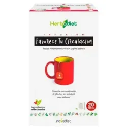 Herbodiet inf. favorece tu circulacion 20filtros