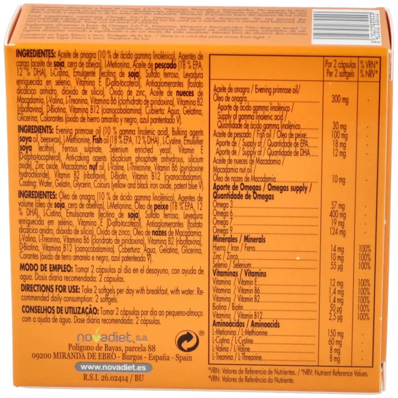 Capilare anticaida del cabello 60cap. | Farmacia Barata