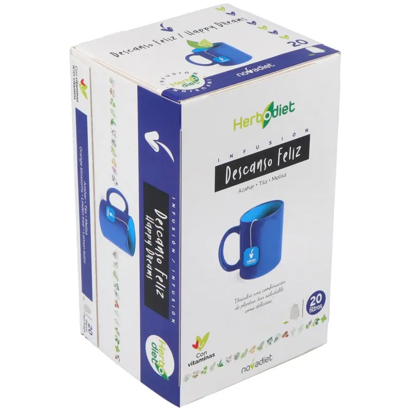Novadiet herbodiet descanso feliz 20filtros | Farmacia Barata Novadiet herbodiet descanso feliz 20filtros | Farmacia Barata